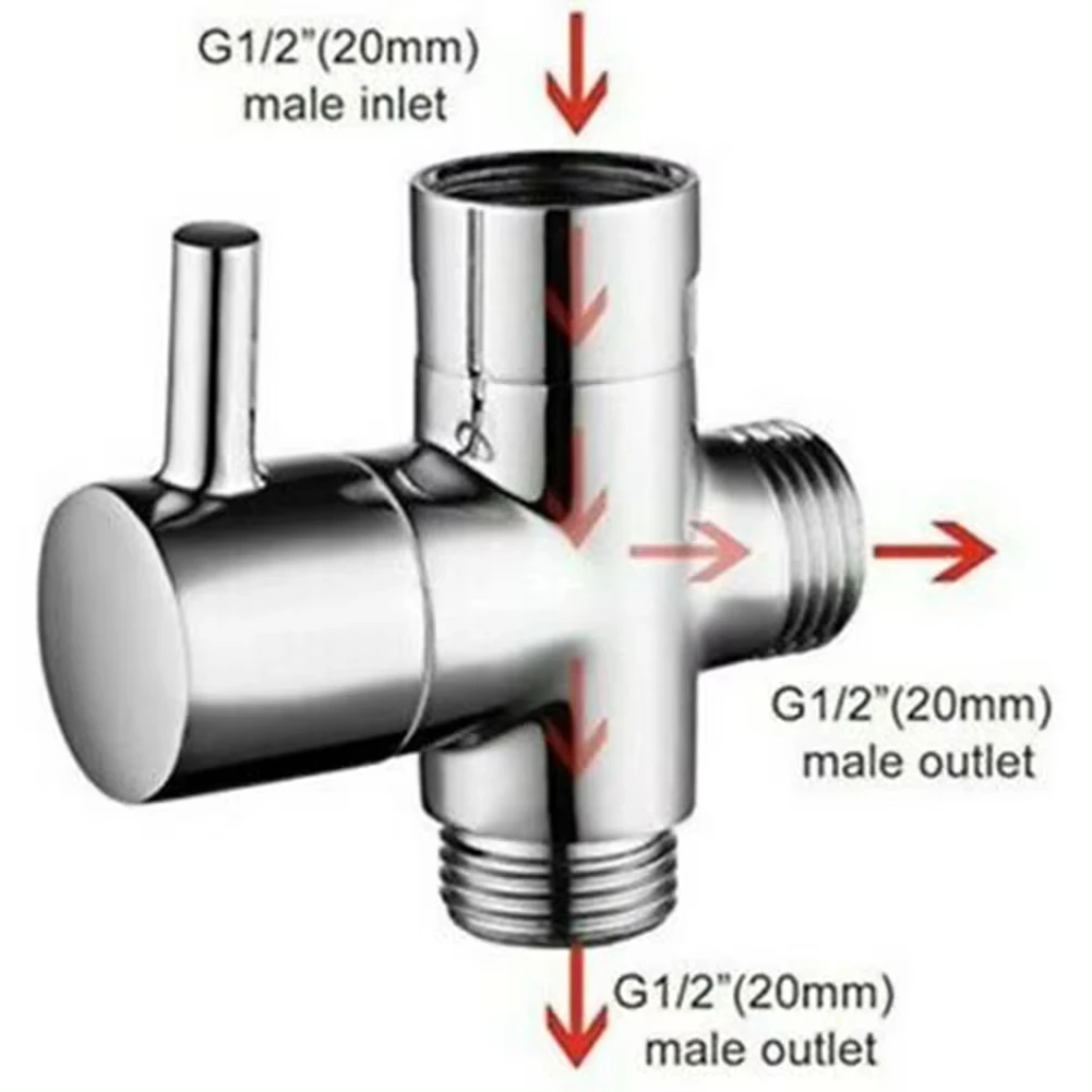 G1/2in 3-Wege-Umstellventil T- – Shower Valve Cartridge Bewertung und Preis