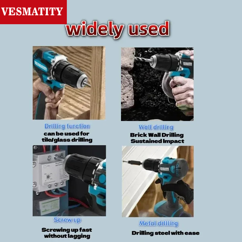 DDF487 10mm Bürstenloser Akku- – Makita Drill Ddf484 Bewertung und Preis